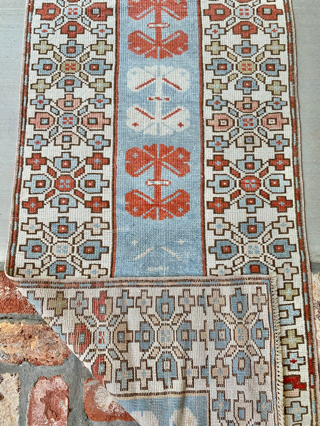 Vintage Oushak, 2’9x12’6